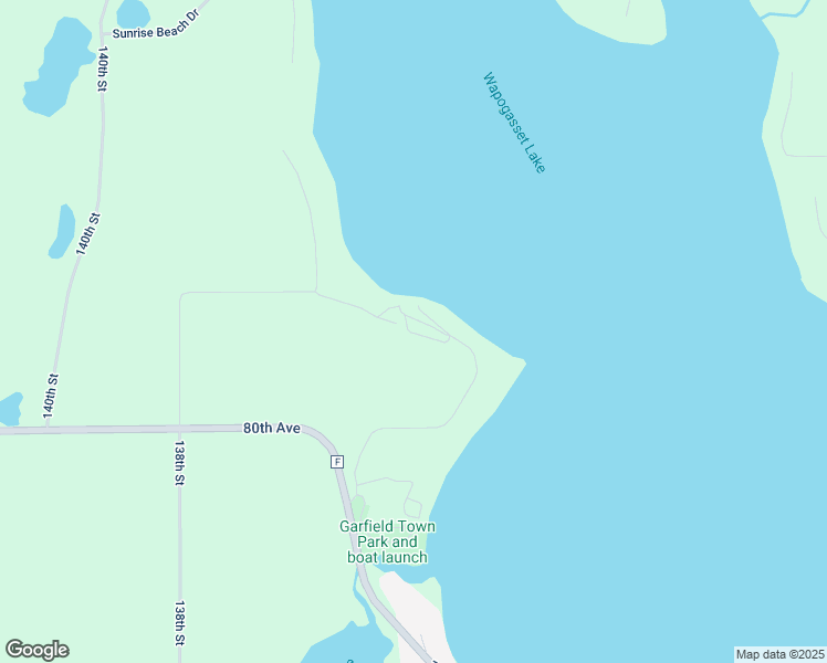 map of restaurants, bars, coffee shops, grocery stores, and more near 822 138th Street in Amery