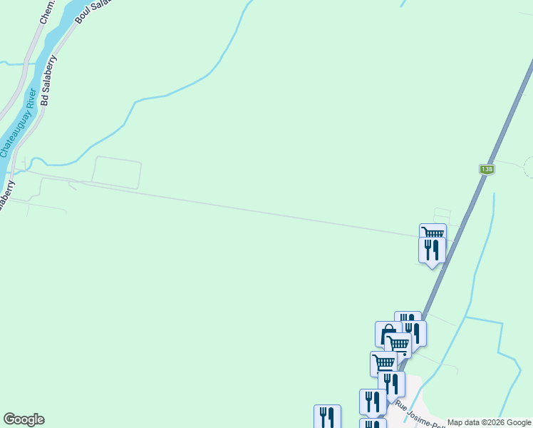 map of restaurants, bars, coffee shops, grocery stores, and more near in Beauharnois