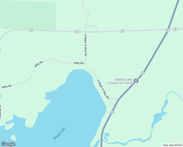 map of restaurants, bars, coffee shops, grocery stores, and more near N1169 South Right of Way Road in Weyerhaeuser