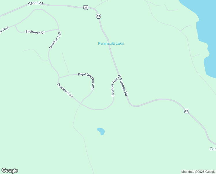 map of restaurants, bars, coffee shops, grocery stores, and more near 150 Deerfoot Trail in Huntsville