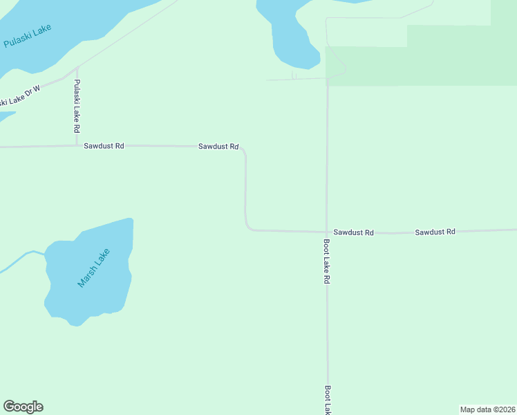 map of restaurants, bars, coffee shops, grocery stores, and more near W11426 Sawdust Road in Bruce