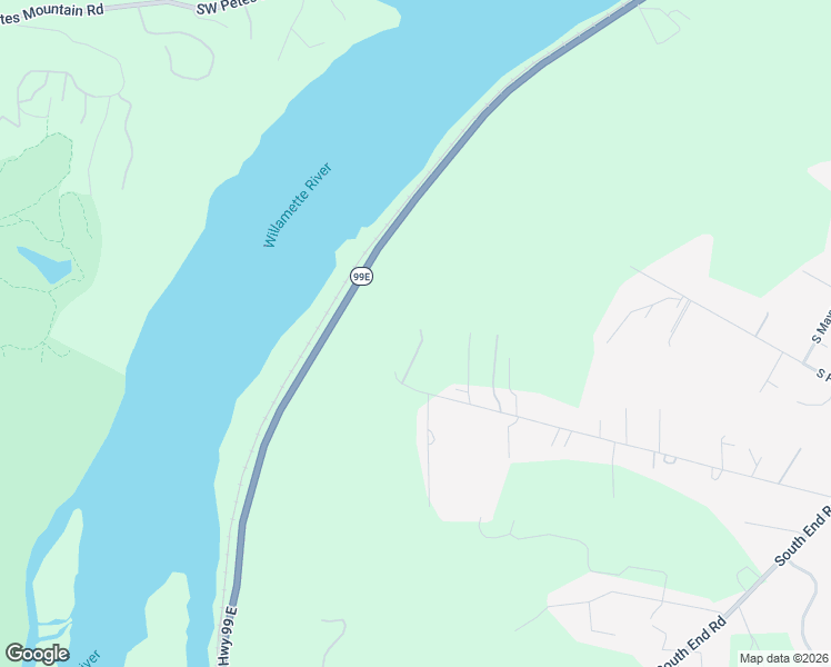 map of restaurants, bars, coffee shops, grocery stores, and more near 10585 Beutel Road in Oregon City
