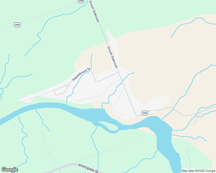 map of restaurants, bars, coffee shops, grocery stores, and more near 11 Jean Paul Road in Casselman