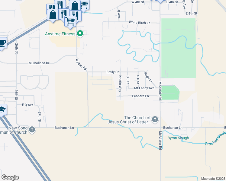 map of restaurants, bars, coffee shops, grocery stores, and more near 10601 Jeff Lane in Island City