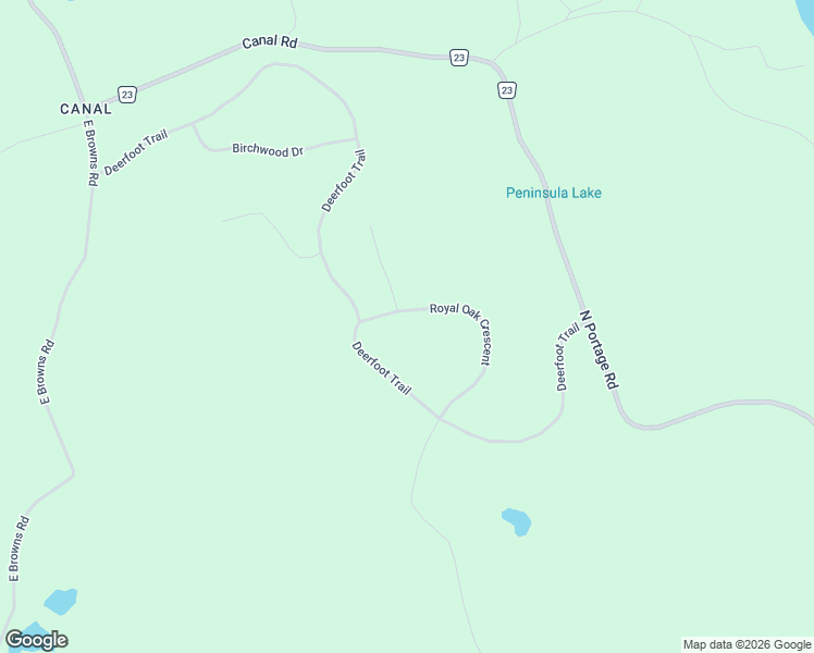 map of restaurants, bars, coffee shops, grocery stores, and more near 6 Royal Oak Crescent in Huntsville