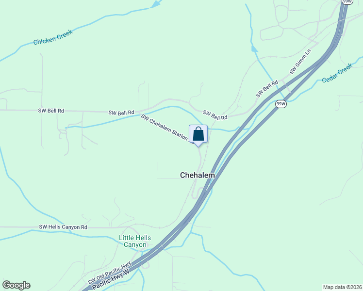 map of restaurants, bars, coffee shops, grocery stores, and more near 26295 Southwest Chehalem Station Road in Sherwood