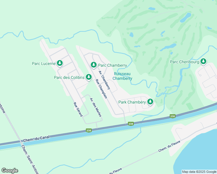map of restaurants, bars, coffee shops, grocery stores, and more near 86 Avenue Chamberry in Les Cèdres