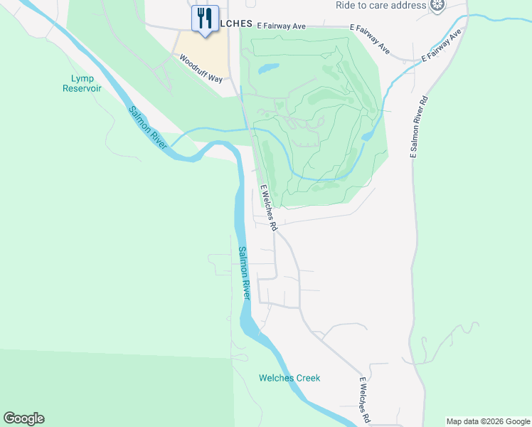 map of restaurants, bars, coffee shops, grocery stores, and more near 26690 East Welches Road in Mount Hood Village