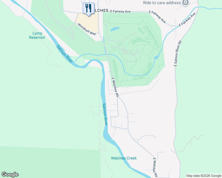 map of restaurants, bars, coffee shops, grocery stores, and more near 26630 East Roberts Road in Mount Hood Village