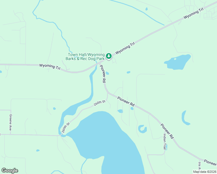 map of restaurants, bars, coffee shops, grocery stores, and more near 7724 Pioneer Road in Wyoming