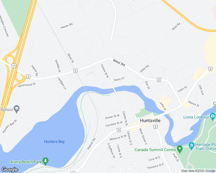 map of restaurants, bars, coffee shops, grocery stores, and more near 31 Dairy Lane in Huntsville