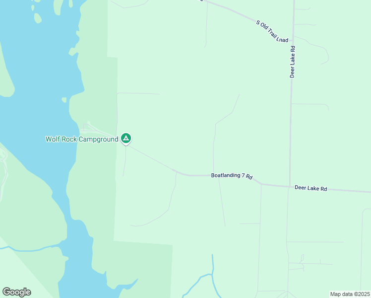 map of restaurants, bars, coffee shops, grocery stores, and more near 11490 Boatlanding 7 Road in Athelstane