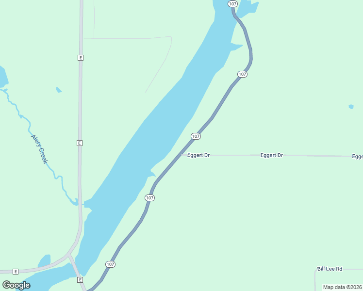 map of restaurants, bars, coffee shops, grocery stores, and more near N5905 Wisconsin 107 in Tomahawk
