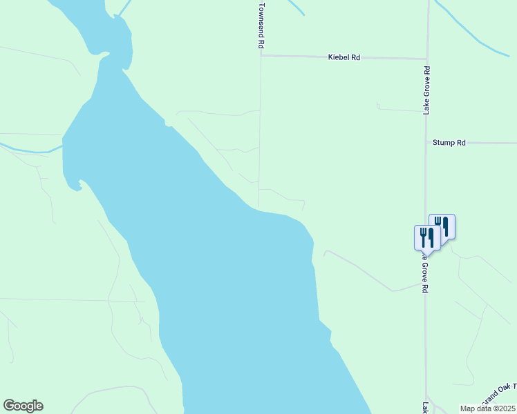 map of restaurants, bars, coffee shops, grocery stores, and more near 3298 Townsend Road in Petoskey