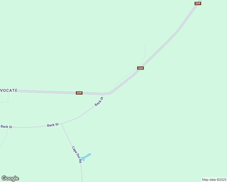 map of restaurants, bars, coffee shops, grocery stores, and more near 3685 Highway 209 in Advocate Harbour