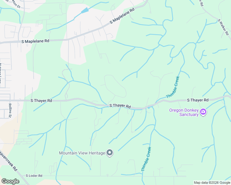 map of restaurants, bars, coffee shops, grocery stores, and more near 18705 South Forest Grove Loop in Oregon City