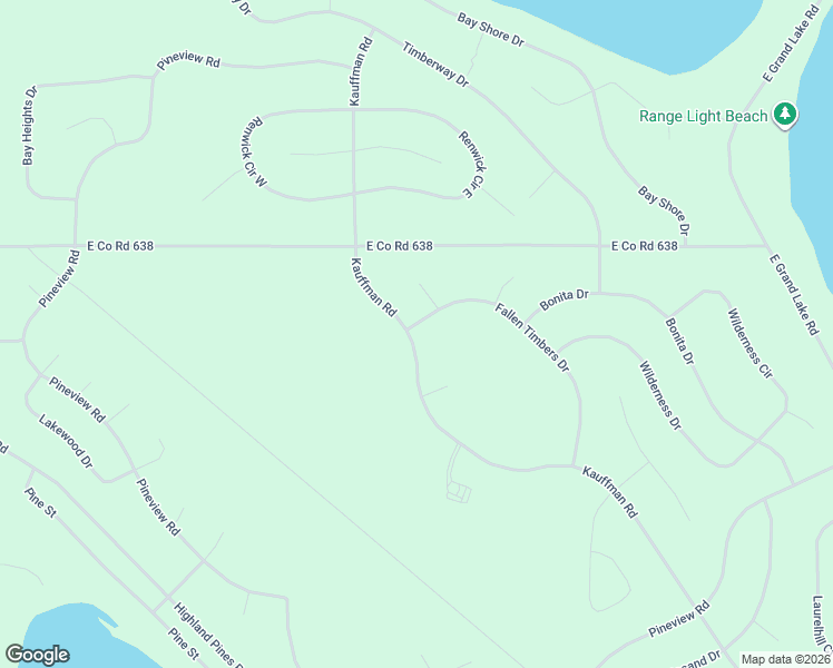 map of restaurants, bars, coffee shops, grocery stores, and more near 6097 Kauffman Road in Presque Isle
