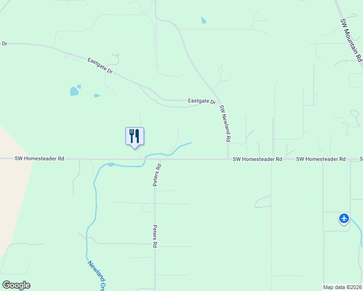 map of restaurants, bars, coffee shops, grocery stores, and more near 4385 Southwest Homesteader Road in Wilsonville