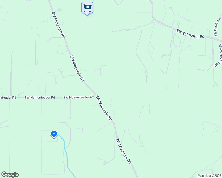 map of restaurants, bars, coffee shops, grocery stores, and more near 25610 Southwest Mountain Road in West Linn