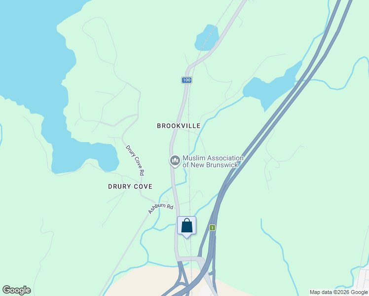 map of restaurants, bars, coffee shops, grocery stores, and more near 1132 Rothesay Road in Saint John