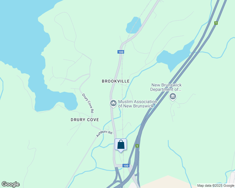 map of restaurants, bars, coffee shops, grocery stores, and more near 1132 Rothesay Road in Saint John