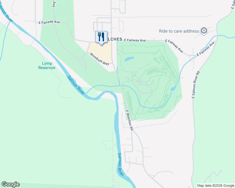 map of restaurants, bars, coffee shops, grocery stores, and more near 26249 East Welches Road in Mount Hood Village