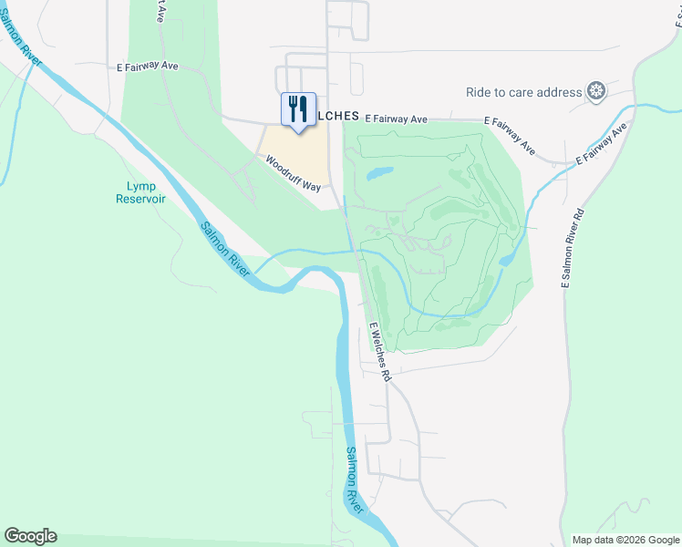 map of restaurants, bars, coffee shops, grocery stores, and more near 26261 East Welches Road in Mount Hood Village