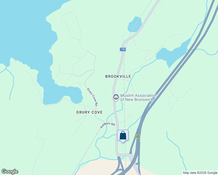 map of restaurants, bars, coffee shops, grocery stores, and more near 1133 Rothesay Road in Saint John