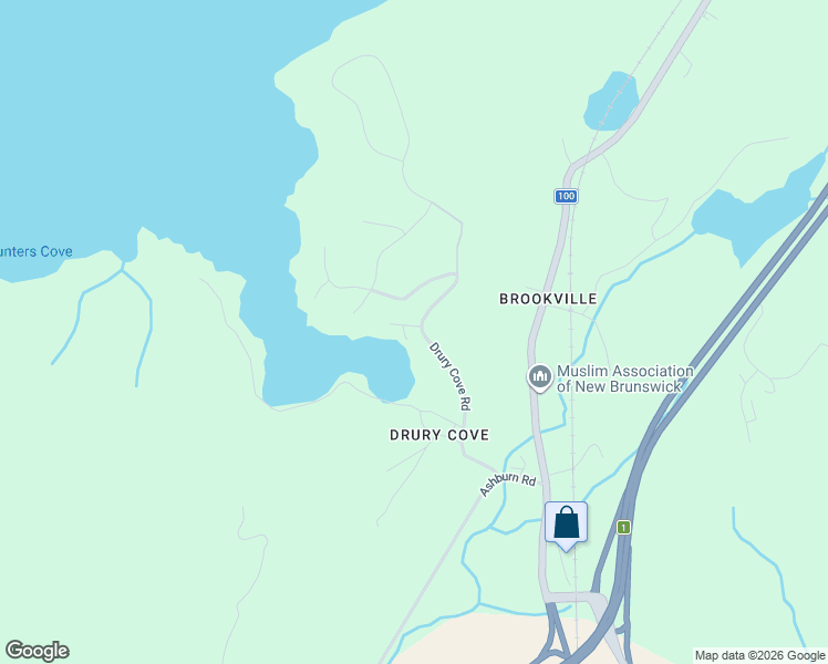 map of restaurants, bars, coffee shops, grocery stores, and more near 85 Drury Cove Road in Saint John