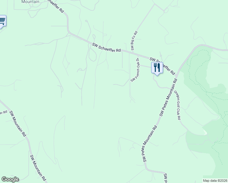 map of restaurants, bars, coffee shops, grocery stores, and more near 640 Southwest Schaeffer Road in West Linn