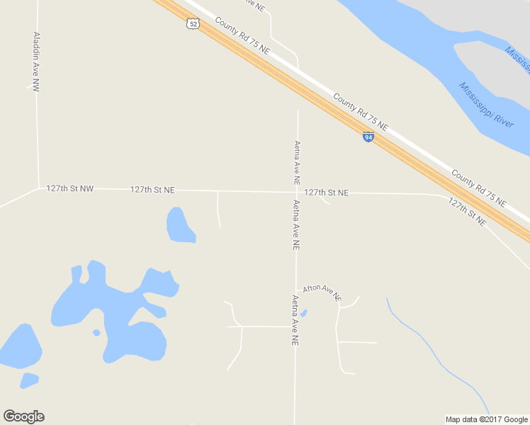 map of restaurants, bars, coffee shops, grocery stores, and more near 409 127th Street Northeast in Monticello