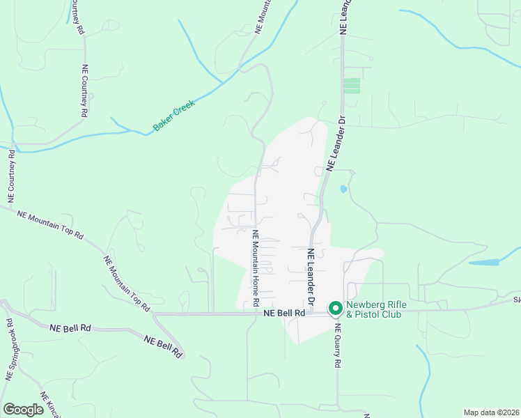 map of restaurants, bars, coffee shops, grocery stores, and more near 16600 Northeast Mountain Home Road in Sherwood