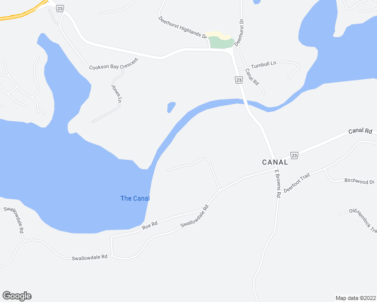 map of restaurants, bars, coffee shops, grocery stores, and more near 86 Swallowdale Road in Huntsville