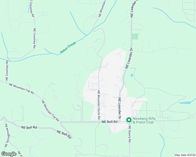 map of restaurants, bars, coffee shops, grocery stores, and more near 16600 Northeast Mountain Home Road in Sherwood