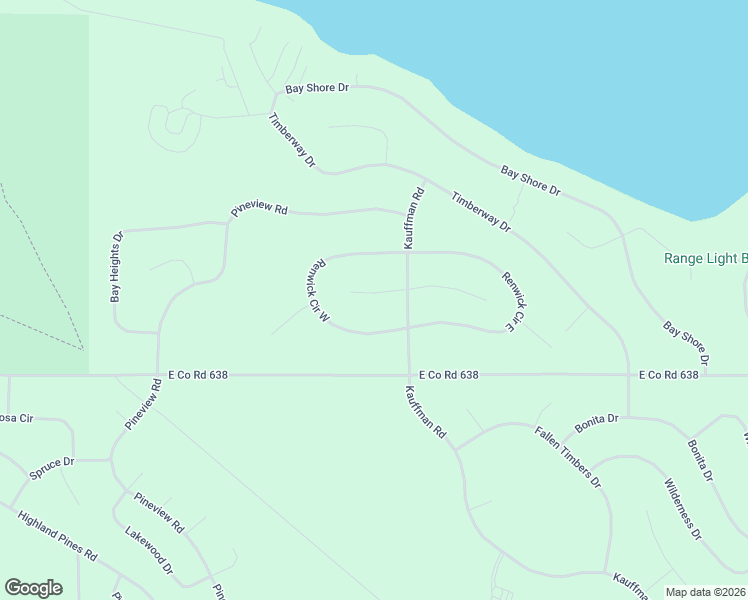 map of restaurants, bars, coffee shops, grocery stores, and more near 16000-16898 Northwood Court West in Presque Isle