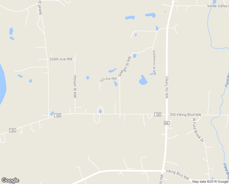 map of restaurants, bars, coffee shops, grocery stores, and more near 20228 Sodium Street Northwest in Anoka