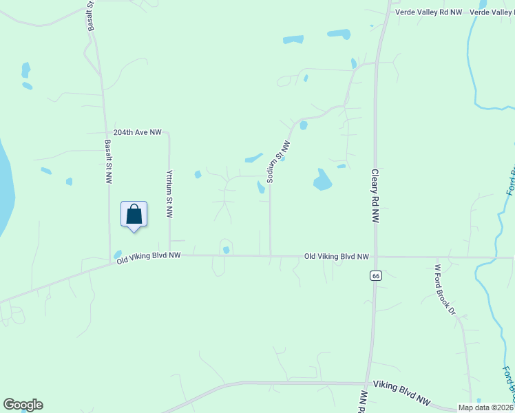 map of restaurants, bars, coffee shops, grocery stores, and more near 20228 Sodium Street Northwest in Anoka
