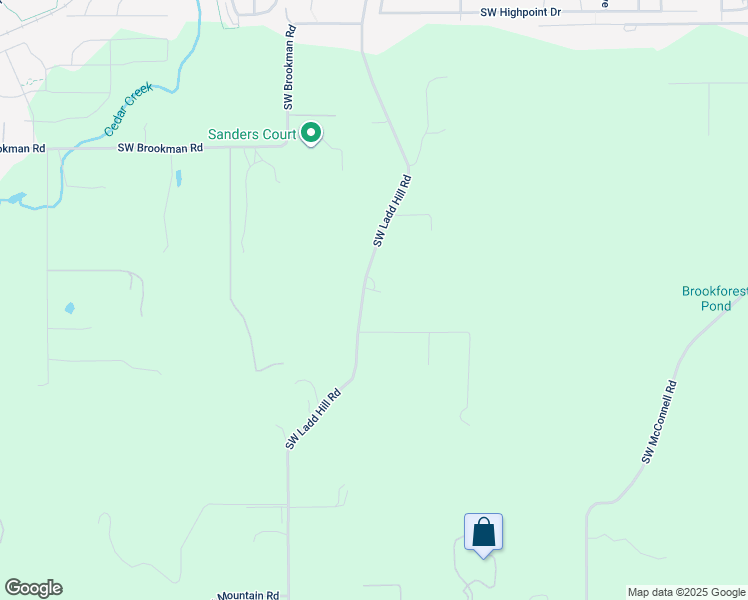 map of restaurants, bars, coffee shops, grocery stores, and more near 25152 Southwest Ladd Hill Road in Sherwood