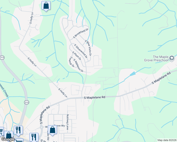 map of restaurants, bars, coffee shops, grocery stores, and more near 14945 South Appleton Drive in Oregon City