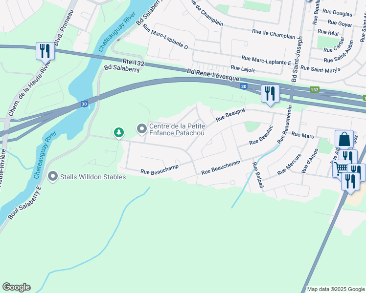 312 Rue Edouard Laberge, Mercier QC Walk Score