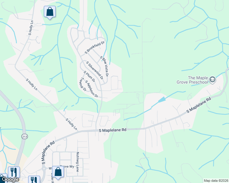 map of restaurants, bars, coffee shops, grocery stores, and more near 14945 South Appleton Drive in Oregon City