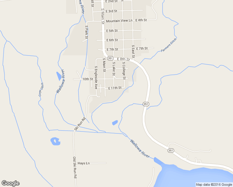 map of restaurants, bars, coffee shops, grocery stores, and more near 1100 South Lake Street in Joseph