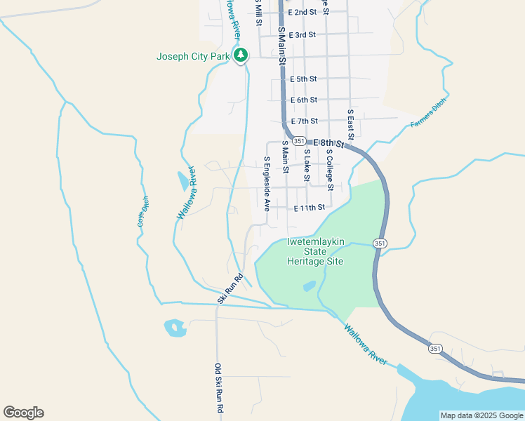 map of restaurants, bars, coffee shops, grocery stores, and more near 200 West 11th Street in Joseph