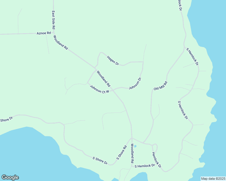 map of restaurants, bars, coffee shops, grocery stores, and more near Woodland Road in Washington