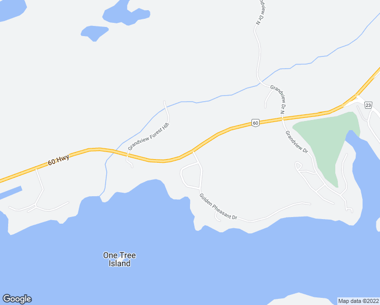 map of restaurants, bars, coffee shops, grocery stores, and more near 939 Ontario 60 in Huntsville