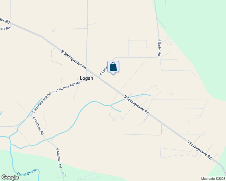 map of restaurants, bars, coffee shops, grocery stores, and more near 18373 South Springwater Road in Oregon City