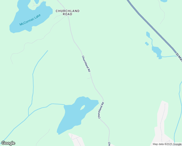 map of restaurants, bars, coffee shops, grocery stores, and more near 254 Churchland Road in Saint John