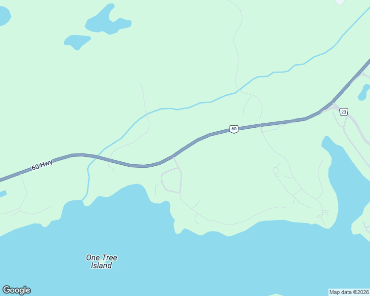 map of restaurants, bars, coffee shops, grocery stores, and more near Ontario 60 in Huntsville