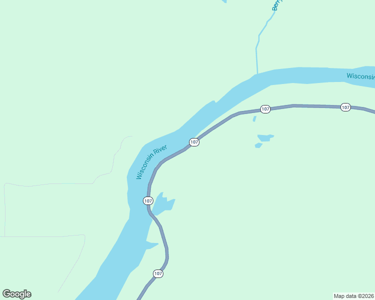 map of restaurants, bars, coffee shops, grocery stores, and more near N6218 Wisconsin 107 in Tomahawk