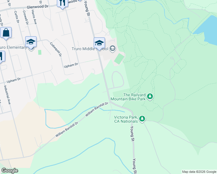map of restaurants, bars, coffee shops, grocery stores, and more near 4 Empire Loop in Truro